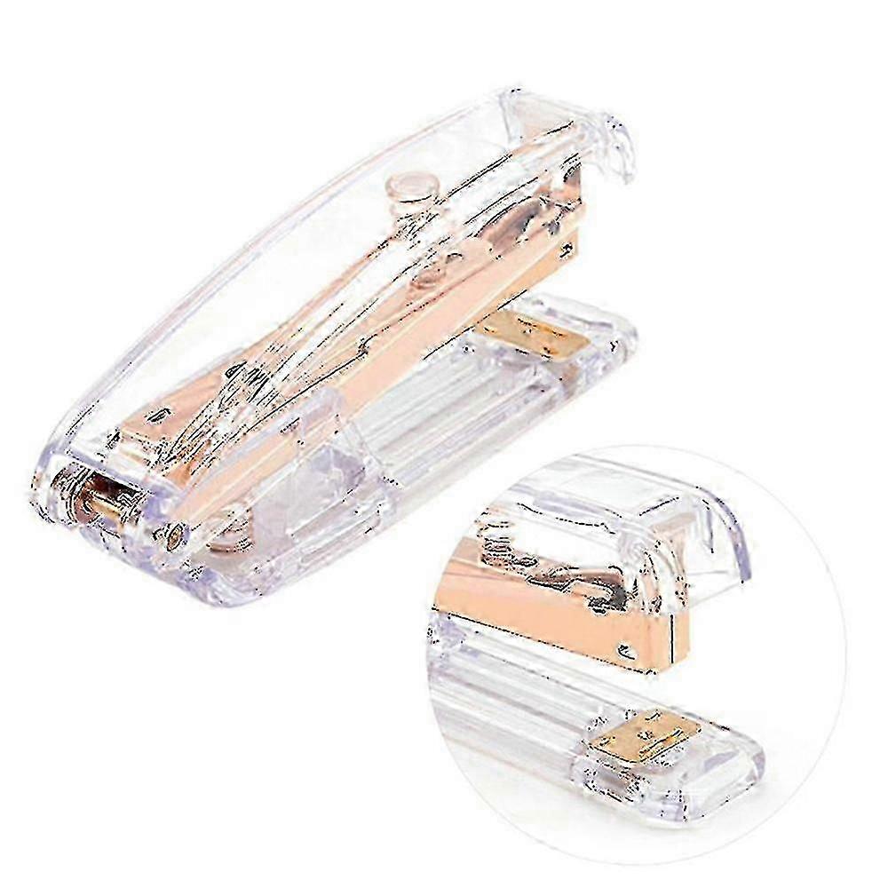 Transparent Desktop Stapler Student Stapler School Supplies