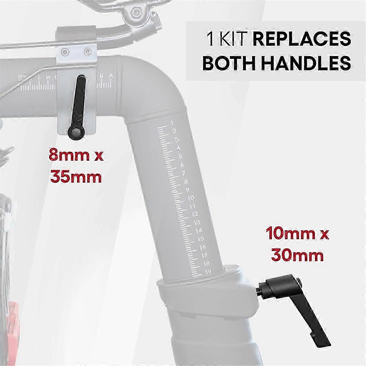2Pack Replacement Seat & Handlebars Slide Adjustment Handles