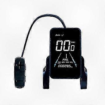 Panneau d’affichage LCD étanche NC-81F pour vélo électrique 36V-72V, écran de tableau de bord étanche pour vélo électrique