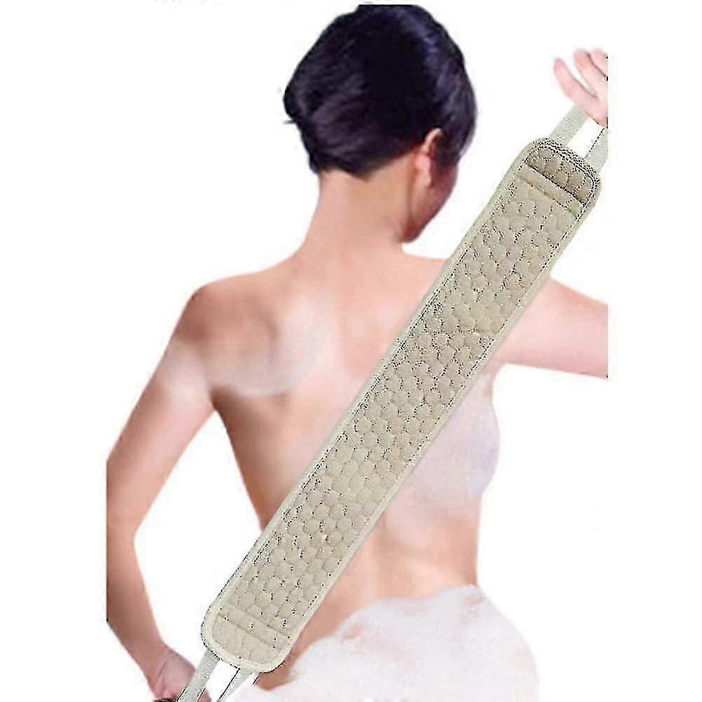 Back Scrubber,cotton Back Scrubber With Back Strap