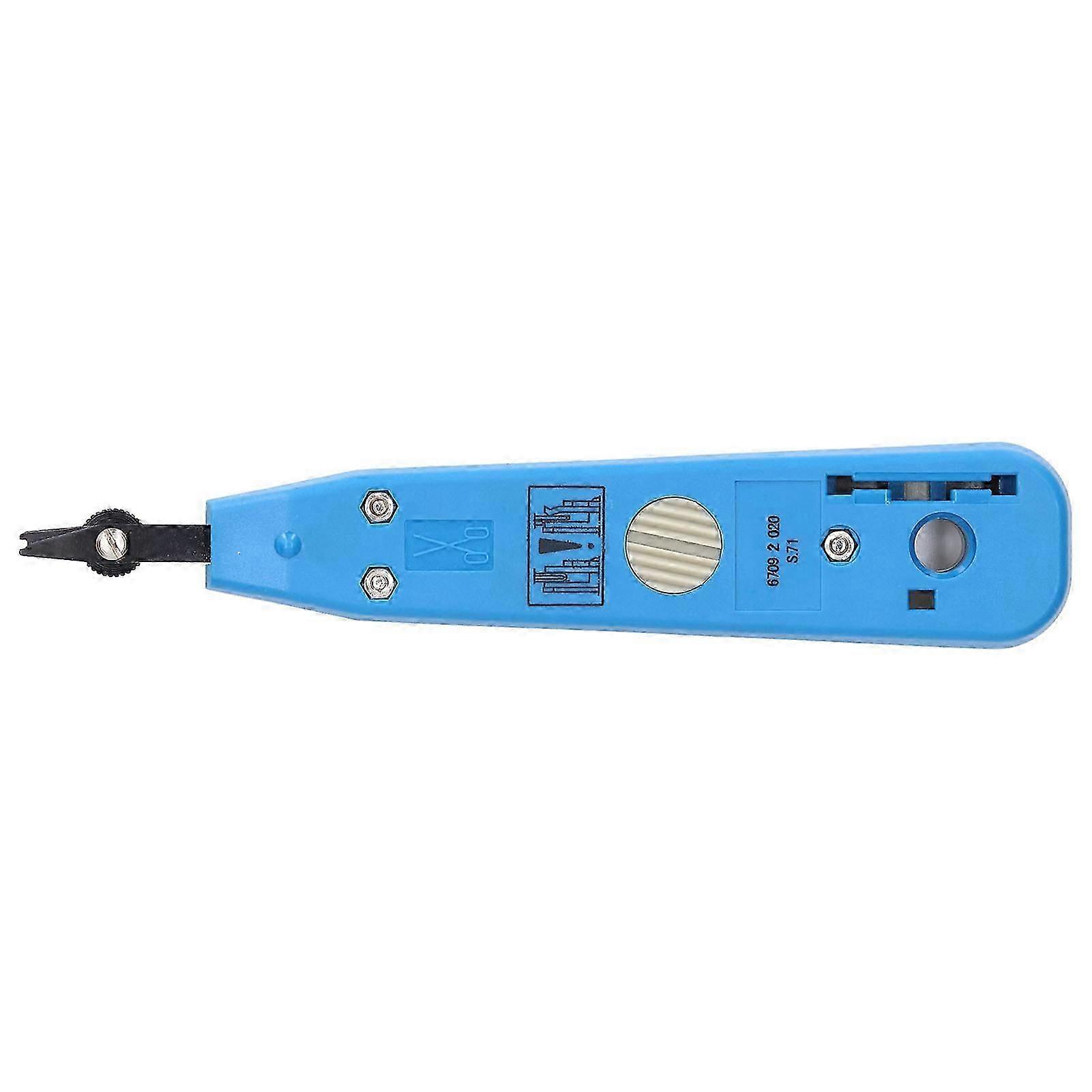 R8 Punch Down Tool Wire Cutter Network Cable Stripping Crimping Tool for Module CP3203