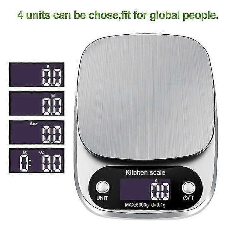 Electronic kitchen scale for baking and cooking needs