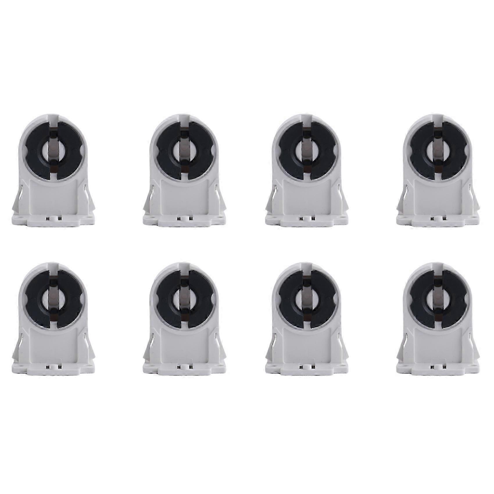 8X T8 Fluorescent Lighting Socket Lamp Holder
