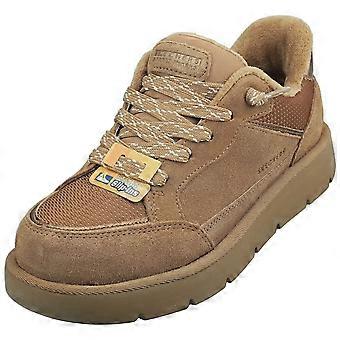 Skechers Keepsakes Cozy Street Hikers Womens Casual Trainers in Chestnut