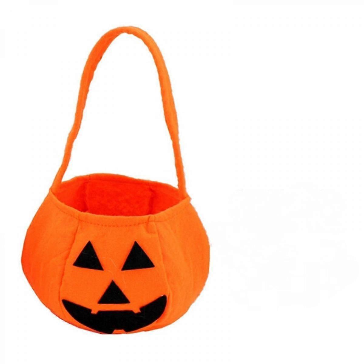 Pumpkin Candy Portable Basket
