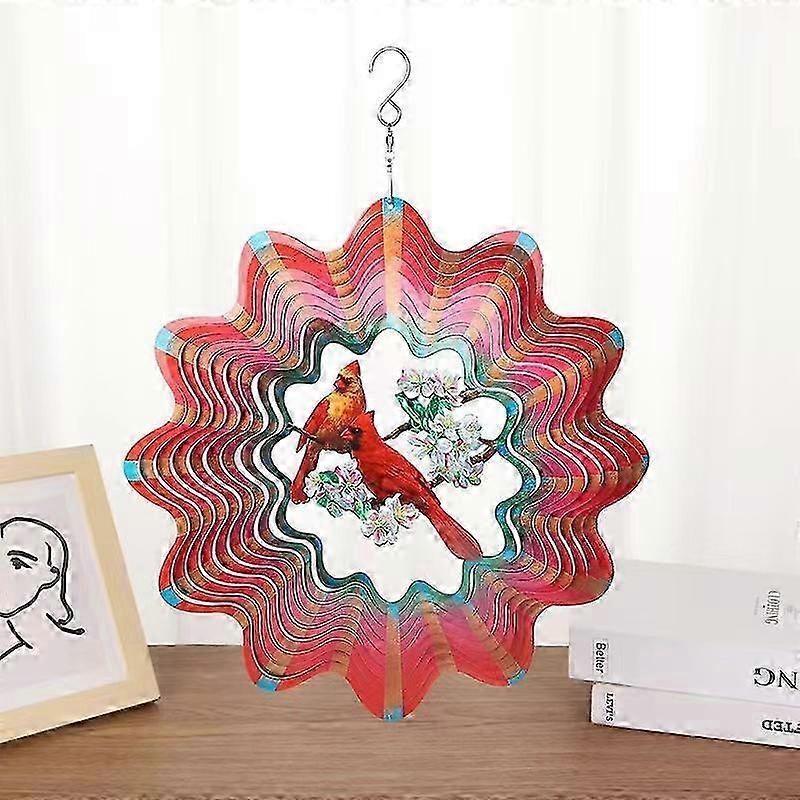 Datura Flower Rotating Wind Chime