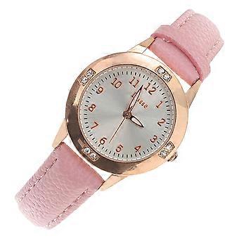Waterdicht polshorloge voor dames met quartz uurwerk (1 stuk)