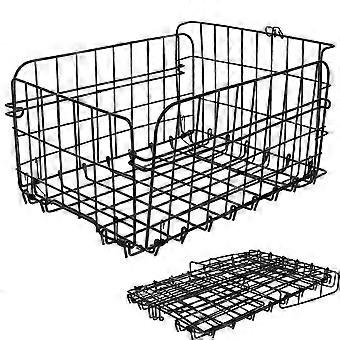 1Pc Bike Basket Household Bike Accessory Storage Basket Bike Basket (Black)