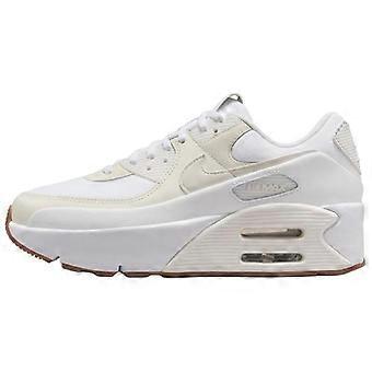 Nike Air Max 90 LV8 Naisten Juoksukengät Valkoinen/Platina/Mustat/Valkoinen/Punainen FD4328-111