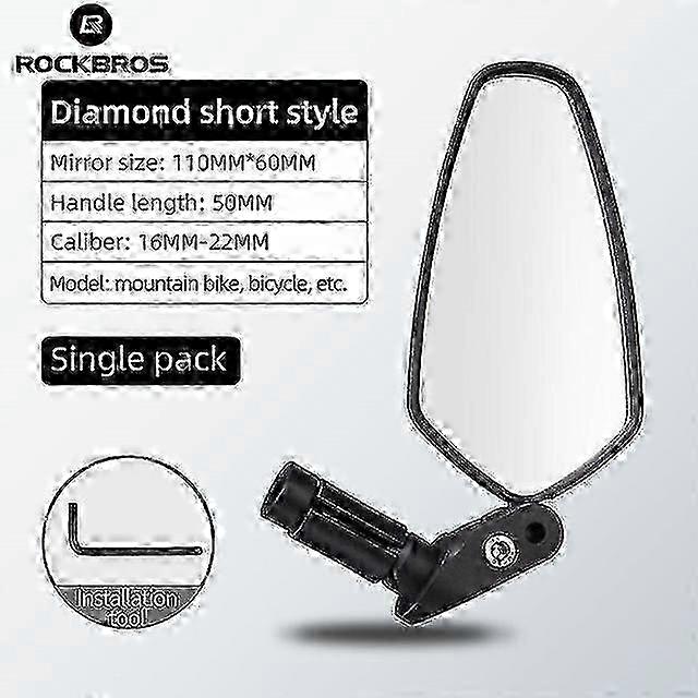 Folding HD Bicycle Rearview Mirror
