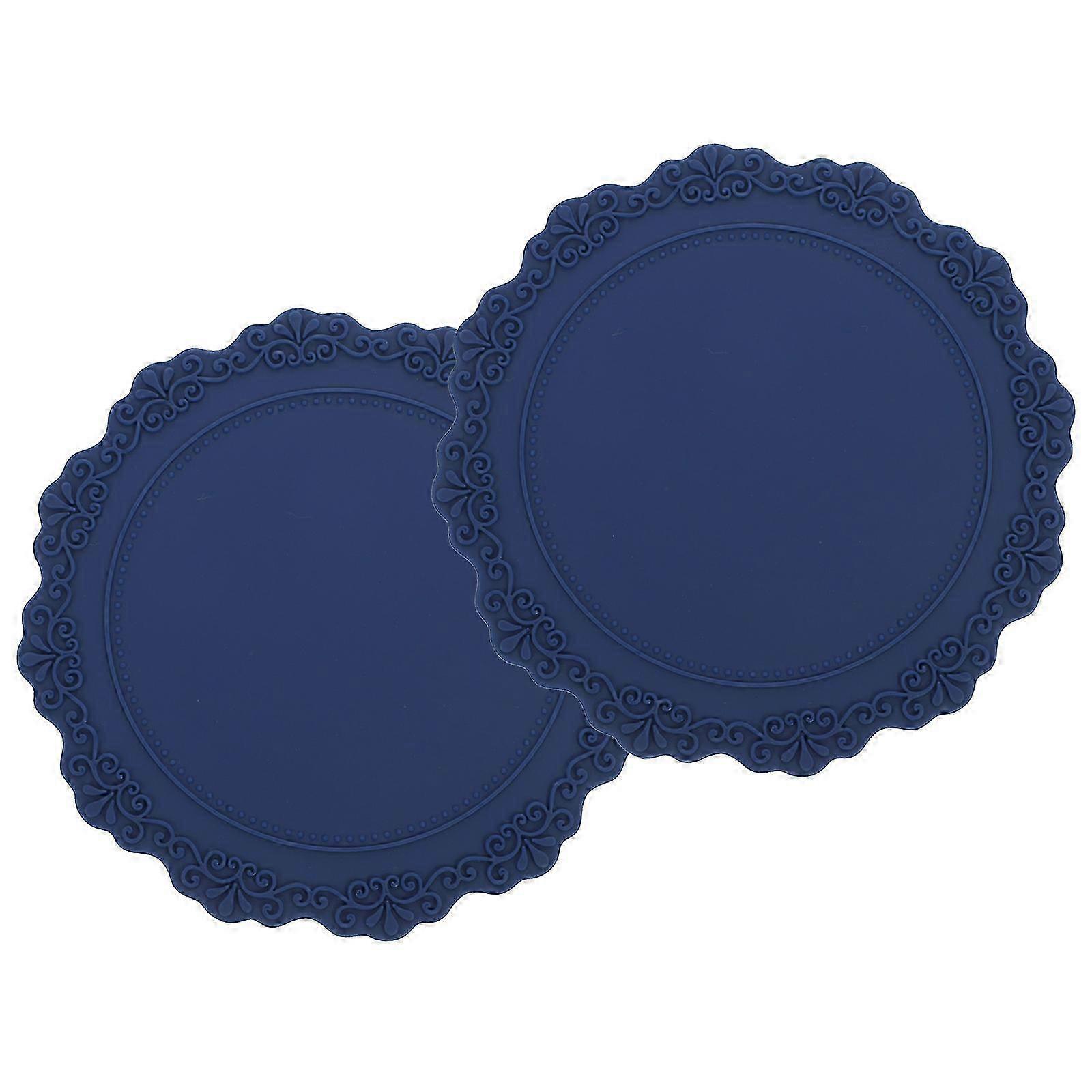 Stain-Resistant Embossed Silicone Mats