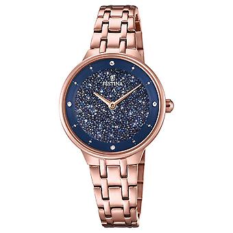 Festina Watches Quartz Analog Woman Watch avec bracelet en acier inoxydable F20384/3