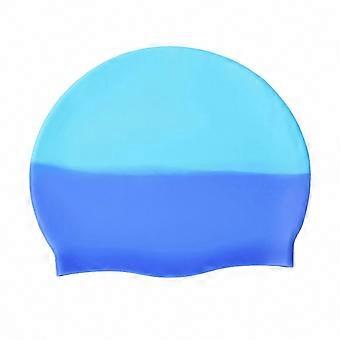 Swim Cap Silicone Waterproof Non-Slip Adult Unisex Swimming Hat for Pool