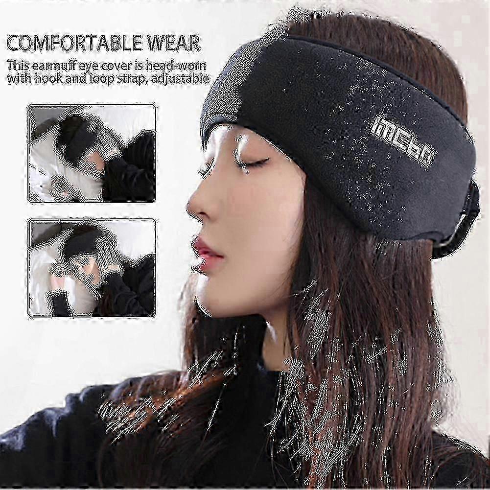 Adjustable Sleep Earmuff Eye Cover Set