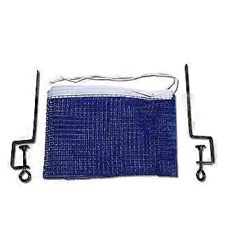 Table Tennis Post and Net Set Blue Portable Net Frame Combination