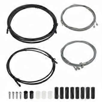 Bike Gear Brake Cable Housing Set Smooth Bike Brake Derailleur Cable Set Rust