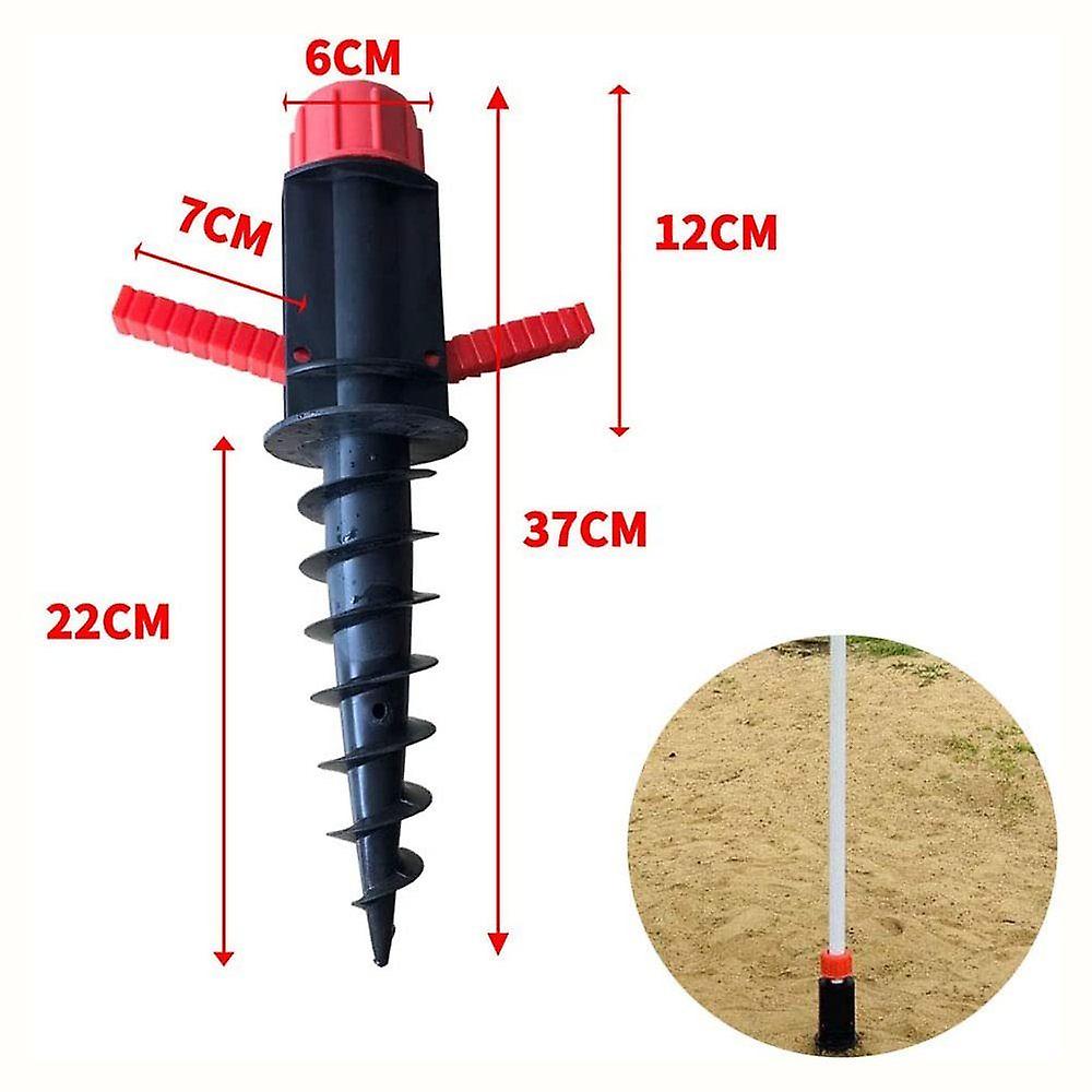 Beach Umbrella Sand Anchor, Ground Umbrella Feet, Anchor Base Plastic
