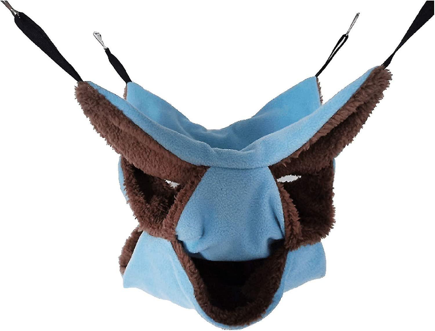 Three-layer Plush Pet Bag Keep Warm Sleeping Squirrel Hanging Bed/pet Mat