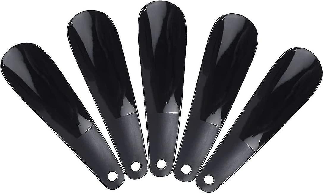 5 قطع حذاء القرن PP حذاء القرن البلاستيك رفع الأحذية المحمولة هورن الأحذية للسفر