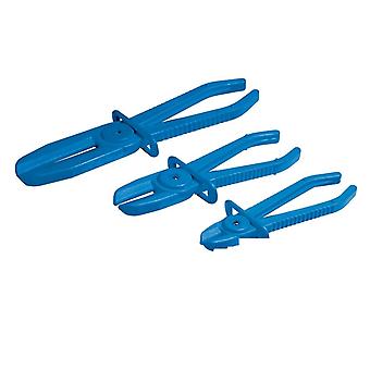 Silverline Flexible Hose Clamp Set 3pce - 3pce