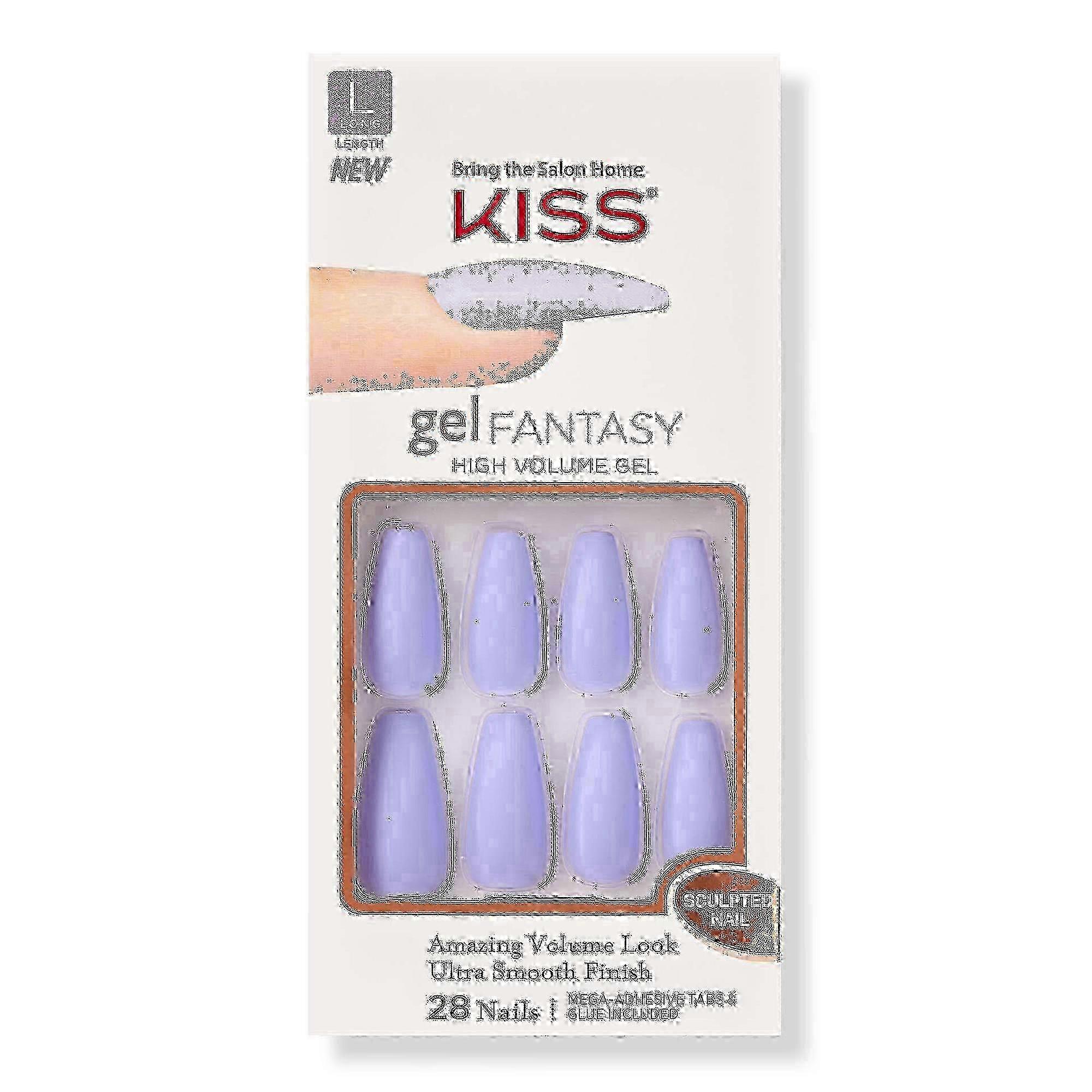 Ongles sculptés Kiss Night After Gel Fantasy