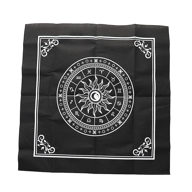 Tarot Tablecloth Divination Tarot Card Pad Pendulum Magic Pentacle Runes Cloth