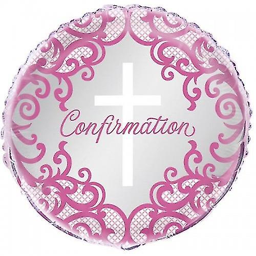Unique Party Cross Confirmation Foil Balloon