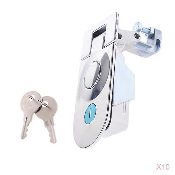 10x LARGE COMPRESSION LOCK LATCH- Toolbox Camper Trailer Truck 4x4 Caravan