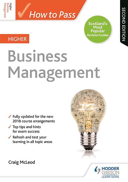 How To Pass Higher Business Management Second Edition by Craig McLeod Paperback