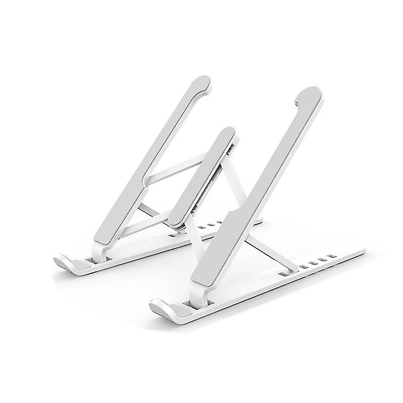 Adjustable Foldable Laptop Stand Non Slip Desktop Notebook Holder Storage Bag Cooling Bracket Riser For