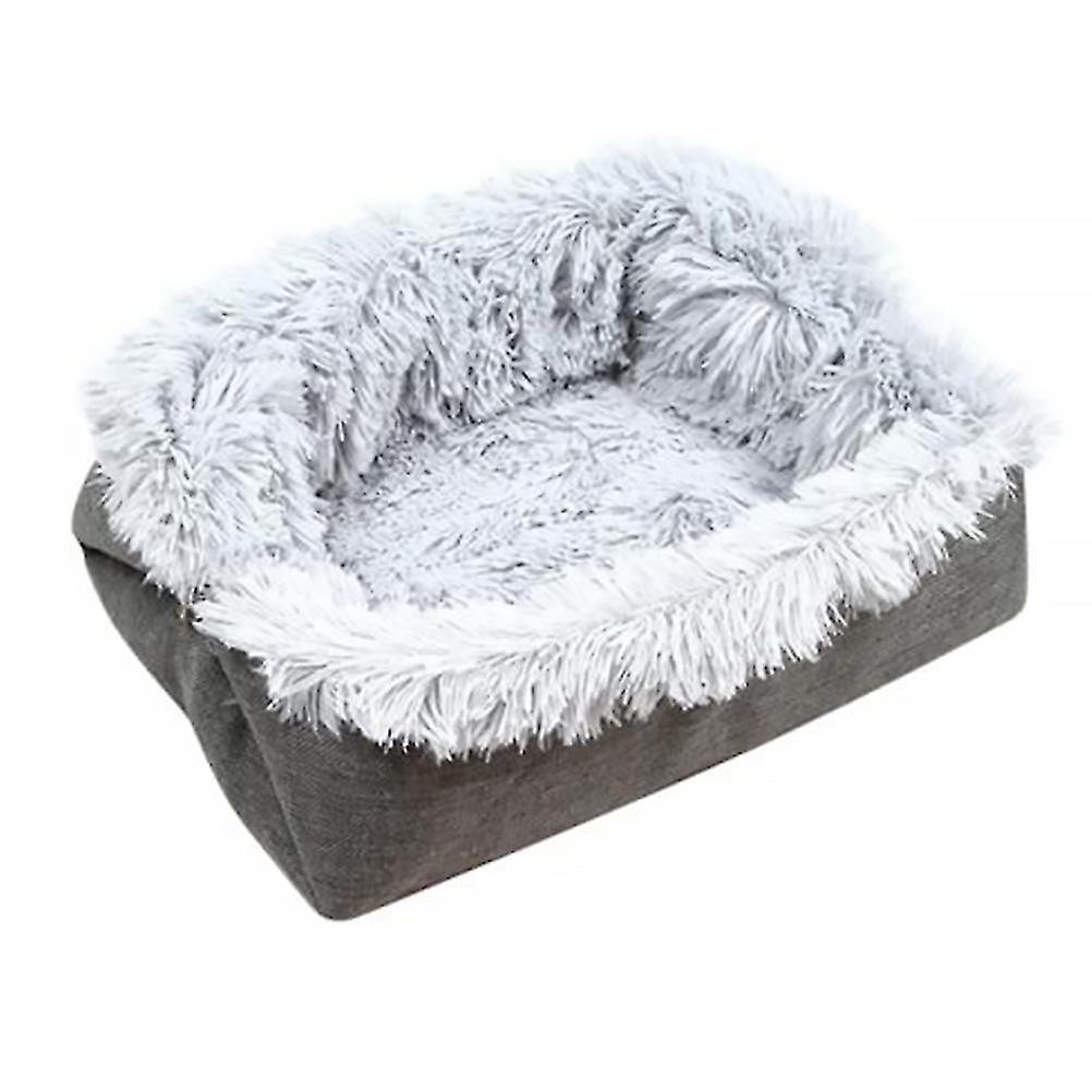 1pc Warm Pet Nest Cat Cuddle Cave Puppy Blanket Bed Dog Crate Bed