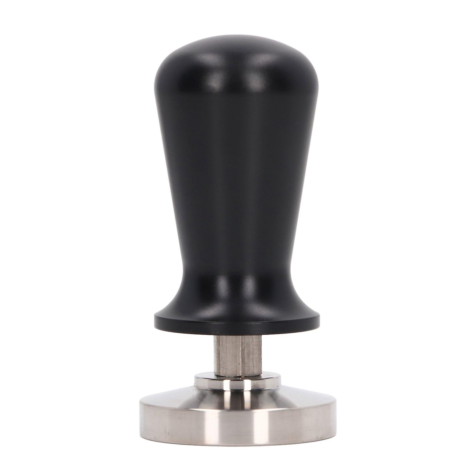 Constant Elasticity Stainless Steel Coffee Tamper Hammer for Home Black 53mm/2.1in