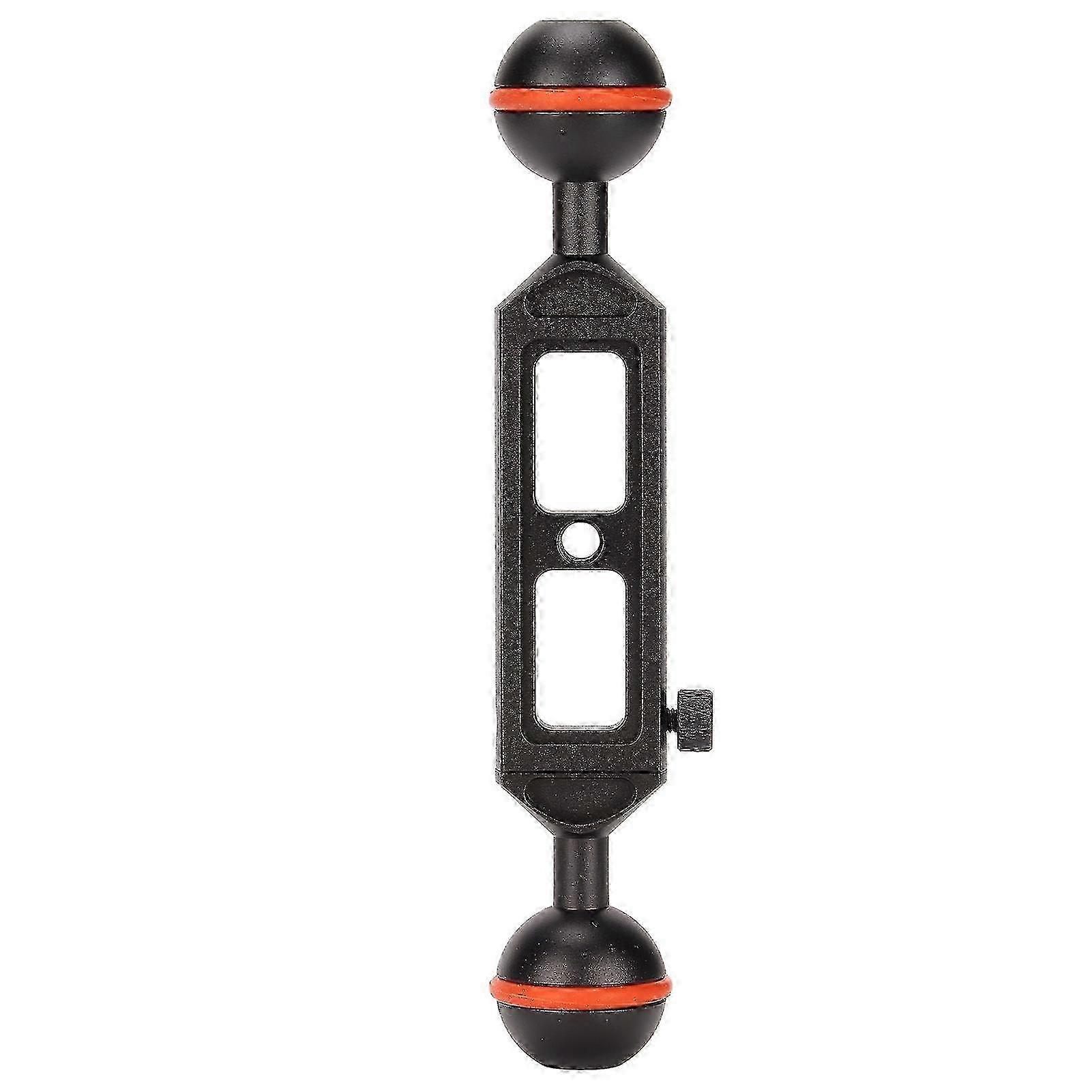 Aluminum alloy underwater system lightweight coupling ball head for flash video light diving camera tray