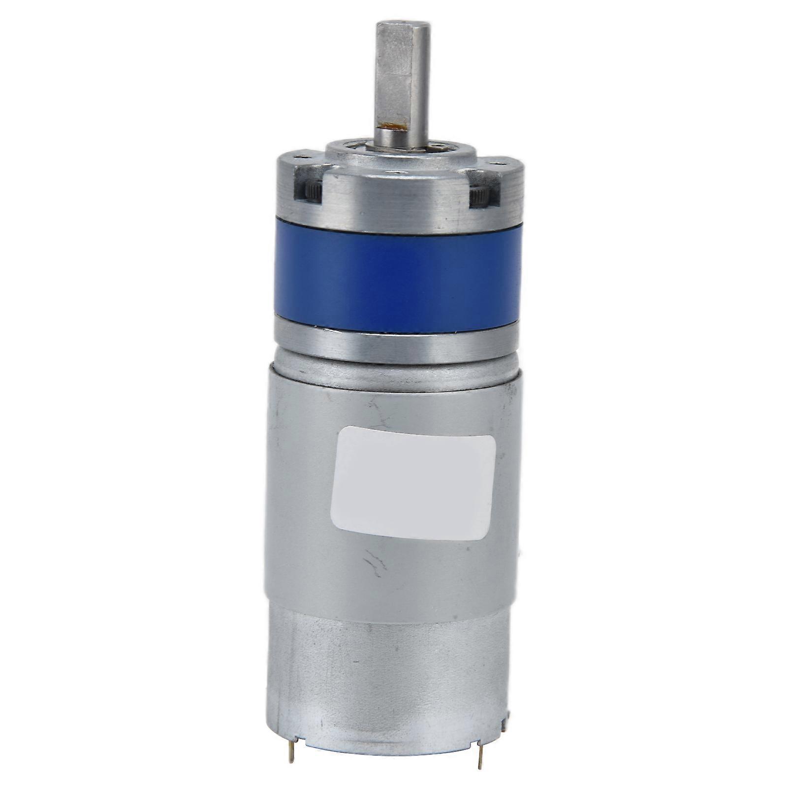 Ouitble D Shaft Motor Gear Motor Speed Reduction Planetary Carbon Brush D Shaft Accessory, DC 12V, 430 RPM, Electric Gear Motor for Robotics and