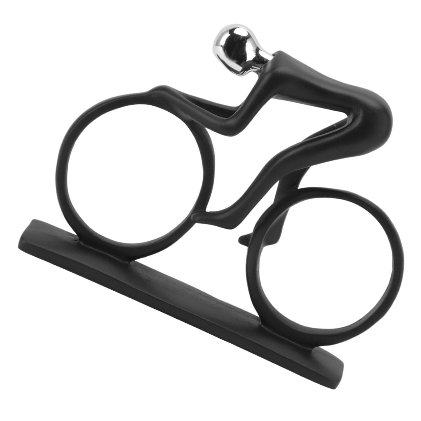 Cycling Ornament Resin Simple Streamlined Appearance Desktop Decoration for TV Table 