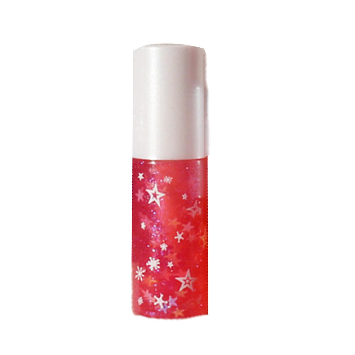 Fornnerg 3.5g Lip Plumping Gloss Pearlescent Translucent Glitter Glossy Lip Plumping Balm