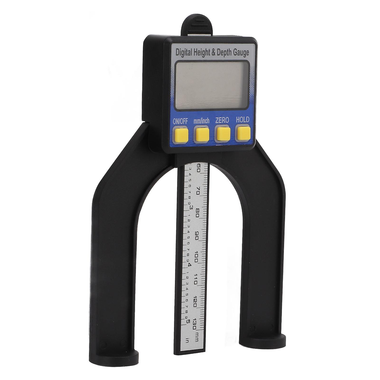 Digital Depth Gauge 0-80mm Height 0-50mm Depth LED Display