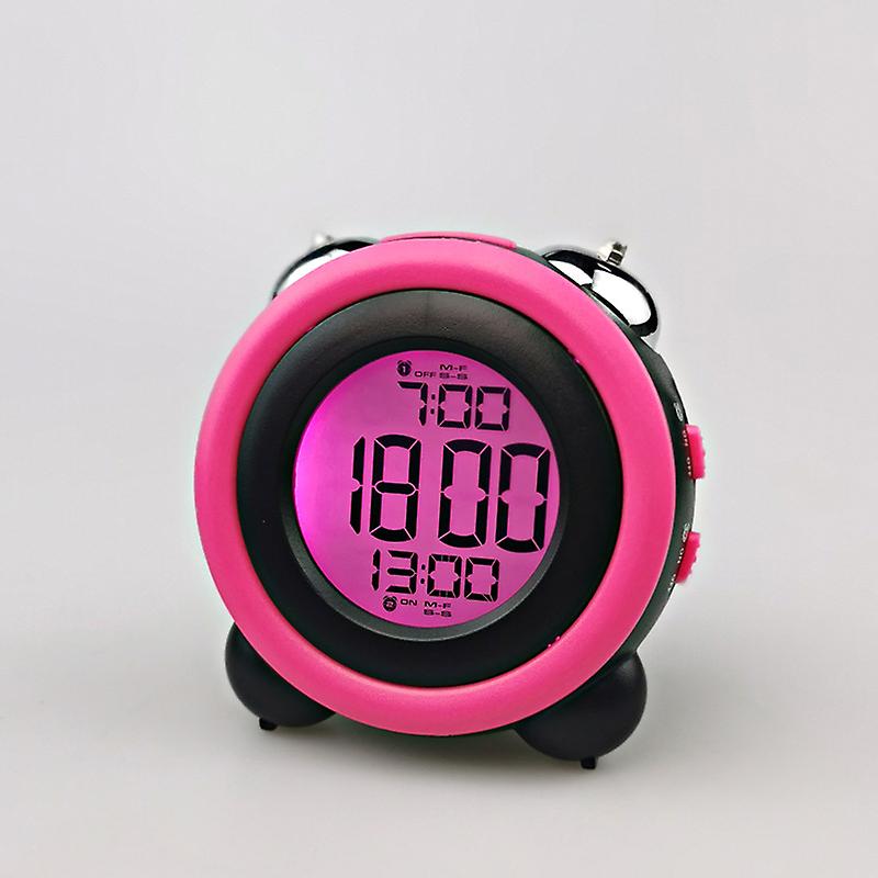 Digital Alarm Clock, Electronic LED Time Display, for Bedroom, Bedside