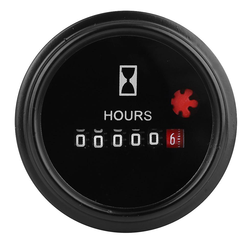 Universal High Accuracy Sealed Quartz Timer Counter Mechanical Hour Meter Gauge DC6-80V