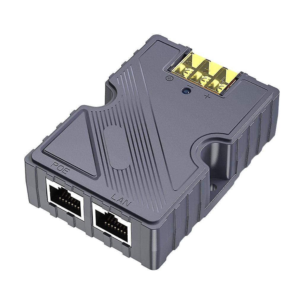 Gray(A)$Cross-border dedicated EDUP compatible 150W GigE PoE injector For Starlink v2 Gigabit satellite Internet equipment connection power supply