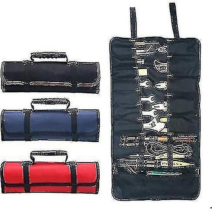 Portable 22-Pocket Tool Pouch Organizer