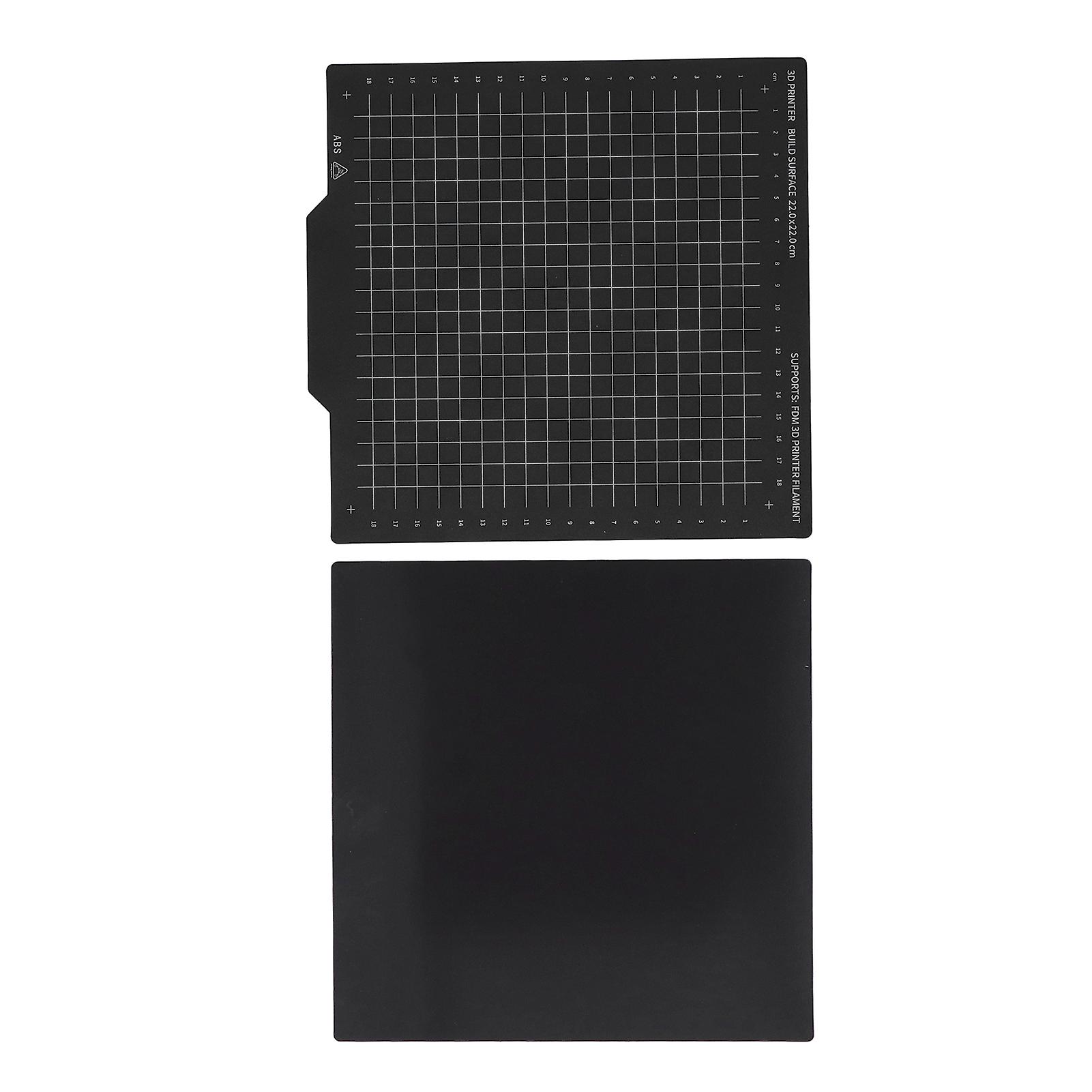 Spring Steel Build Plate 2 Sided Magnetic Flexible Sheet 3D Printing Printer Hotbed Parts 220x220mm