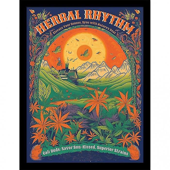 Ada Ingram Herbal Rhythm Festival Framed Poster