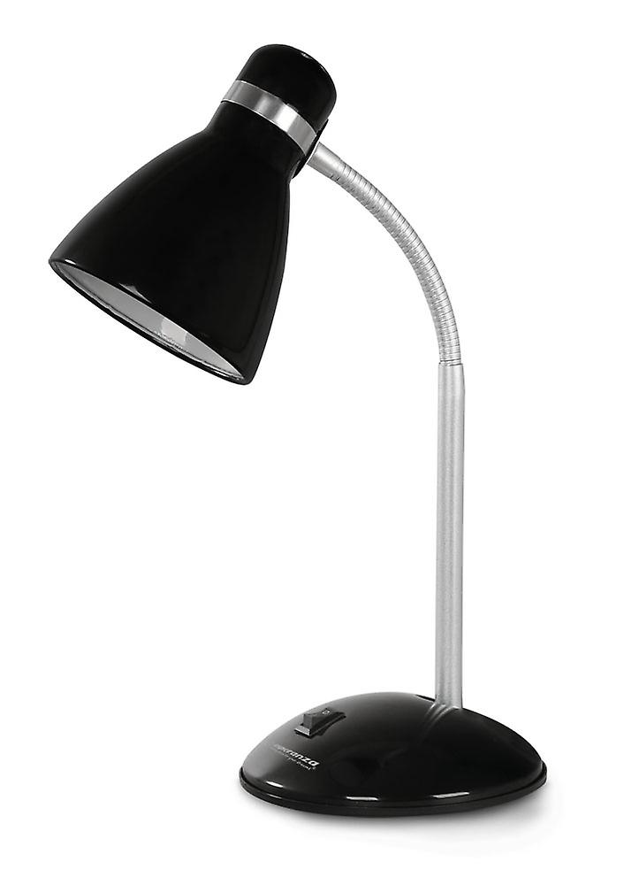 Esperanza Schreibtischlampe E27 Alkes Schwarz