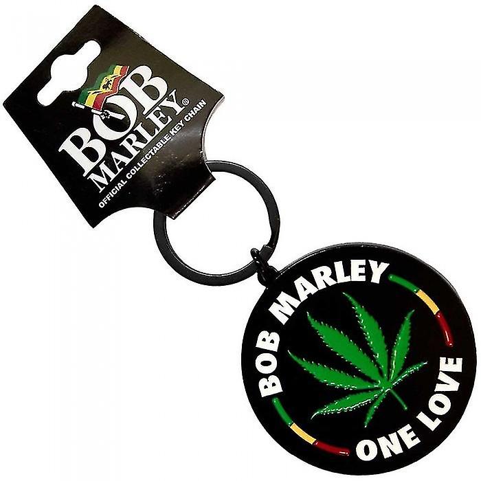 Bob Marley Leaf Keyring