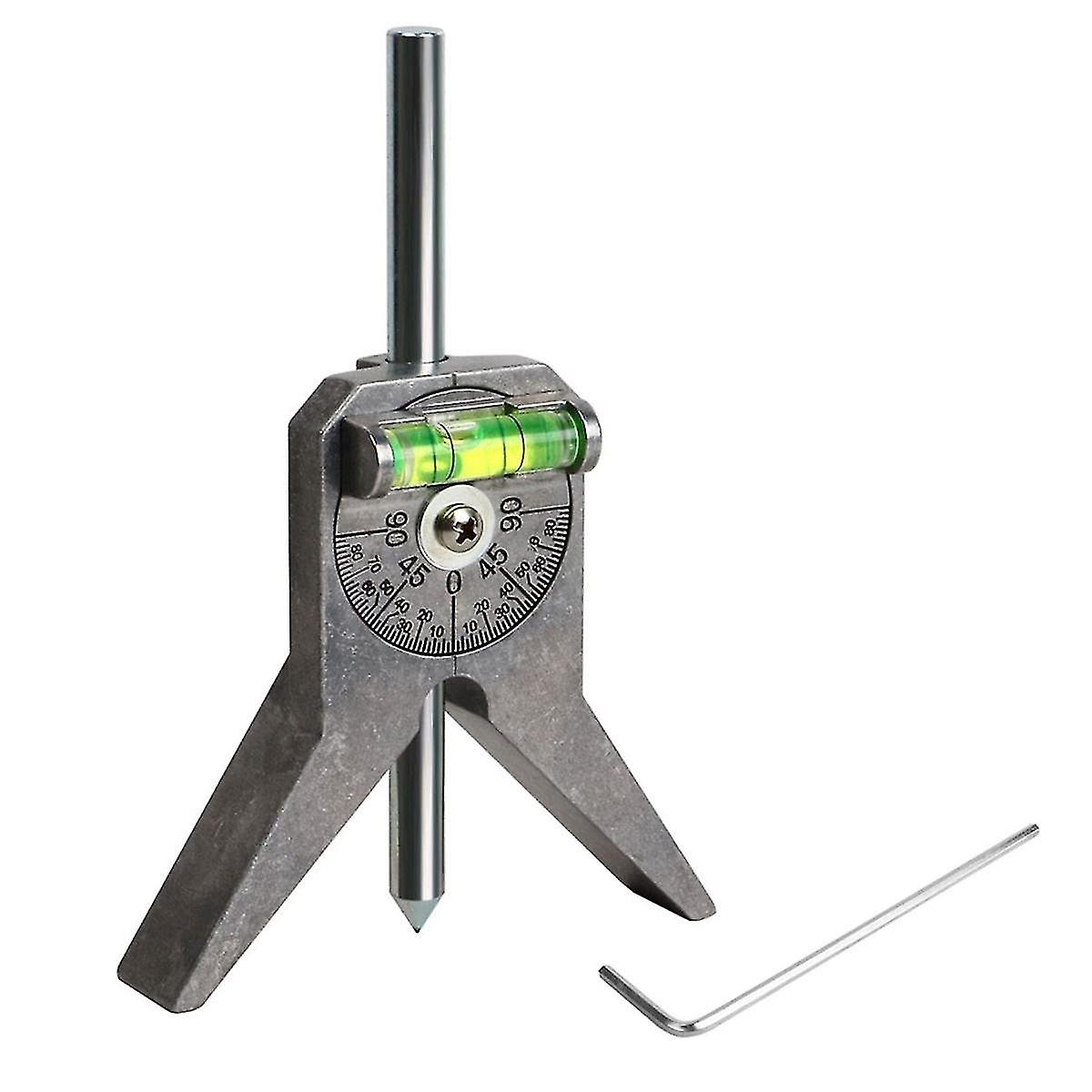 Marking tool for measuring pipe diameter using safety pipe center mark and pipe