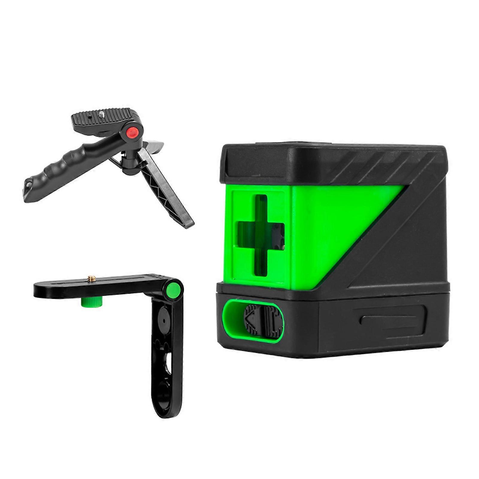 Cross Dual Line Lasers Green Lasers Level DIY Self Leveling Bright Green 0.2mm/m t