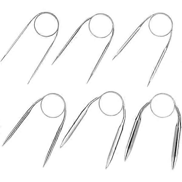 stainless steel circular knitting needles - 40cm