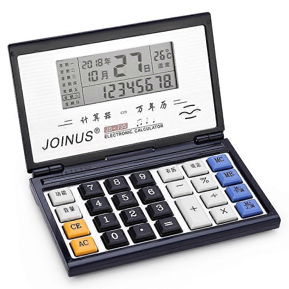 Portable Mini Folding Handheld Electronic Calculator Calculating Student Office Supplies