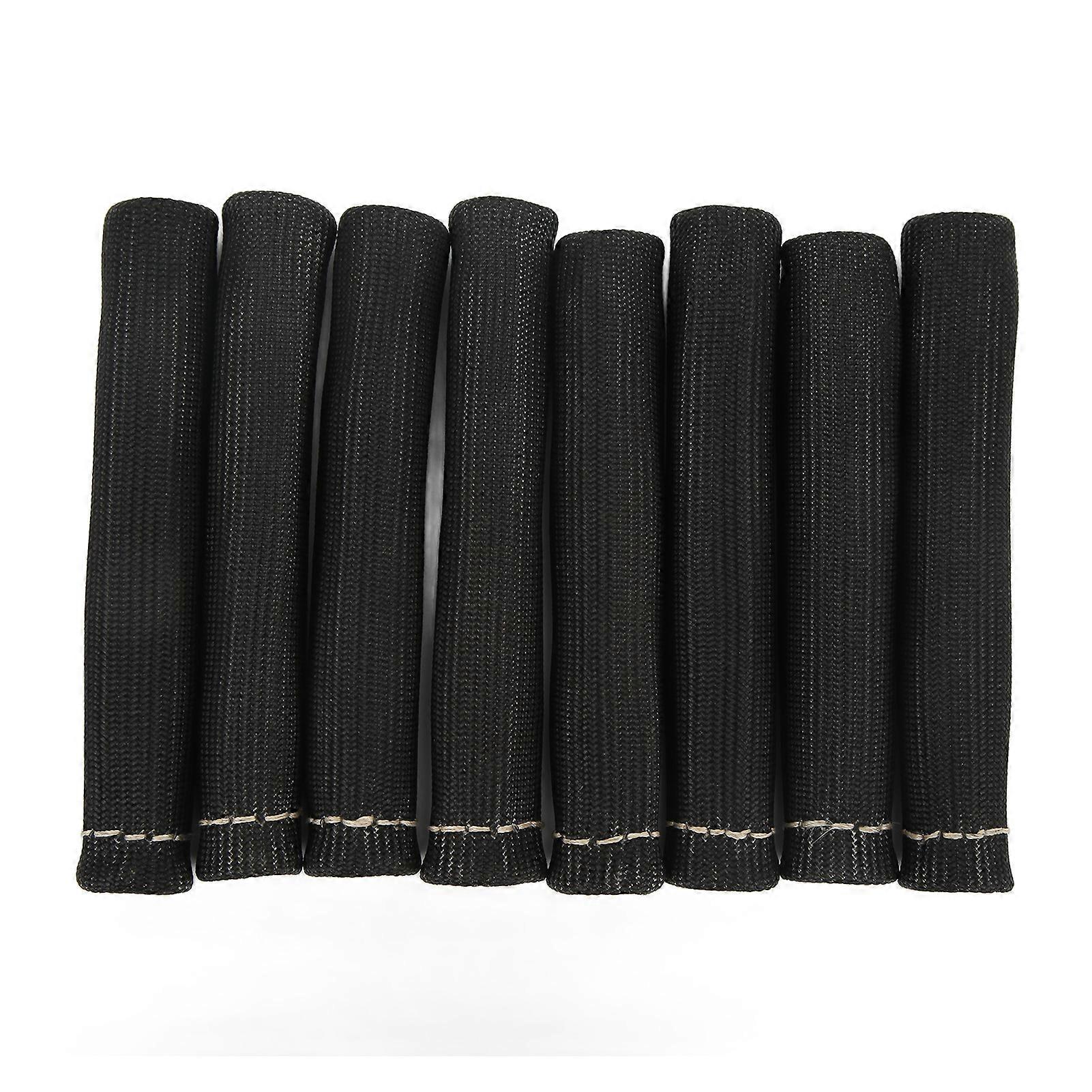8pcs Spark Plug Wire Boot Heat Shield Sleeve Protector Universal Fit Fiberglass for Engine NO.53260